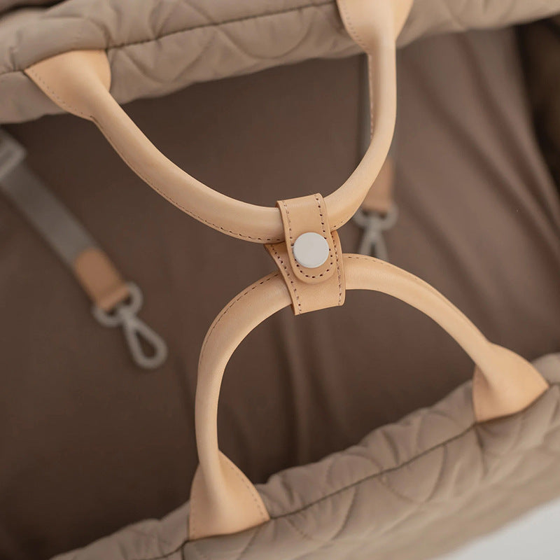 Zoda CloudTravel™ Luxury 2-in-1 Quilted Carrier & Car Booster Seat