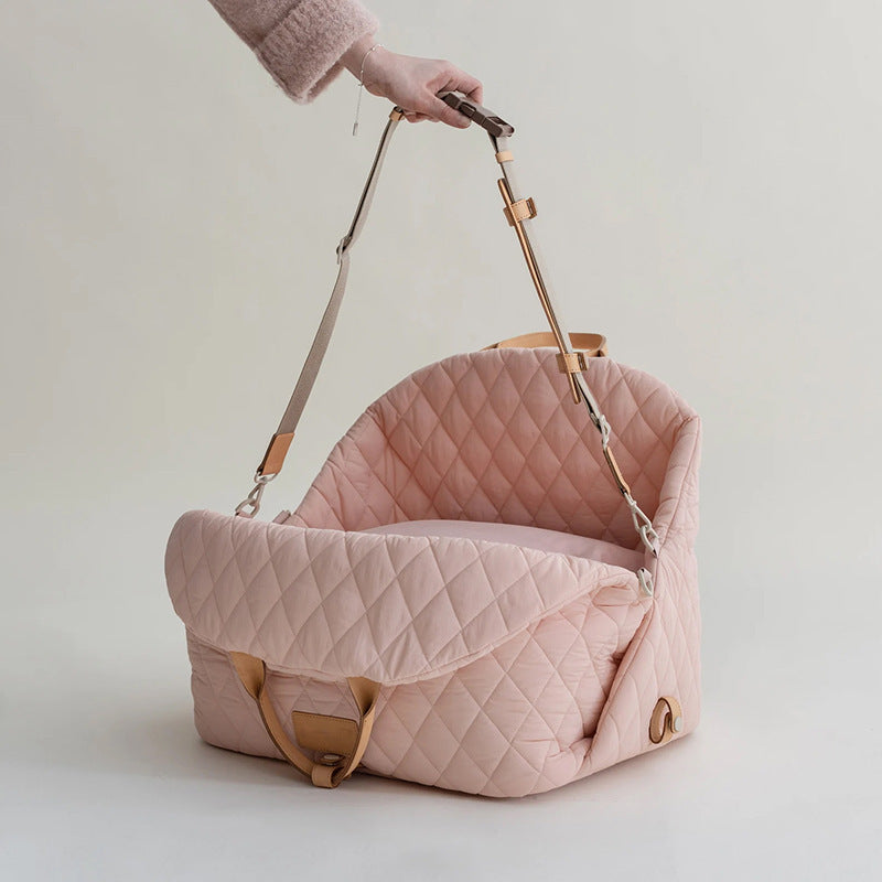 Zoda CloudTravel™ Luxury 2-in-1 Quilted Carrier & Car Booster Seat