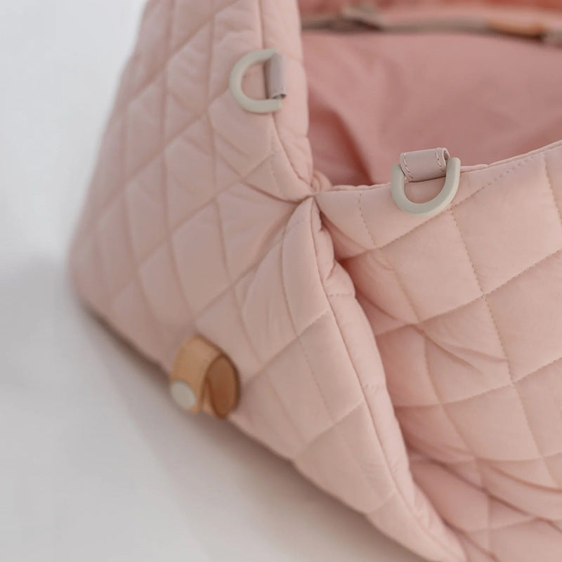 Zoda CloudTravel™ Luxury 2-in-1 Quilted Carrier & Car Booster Seat